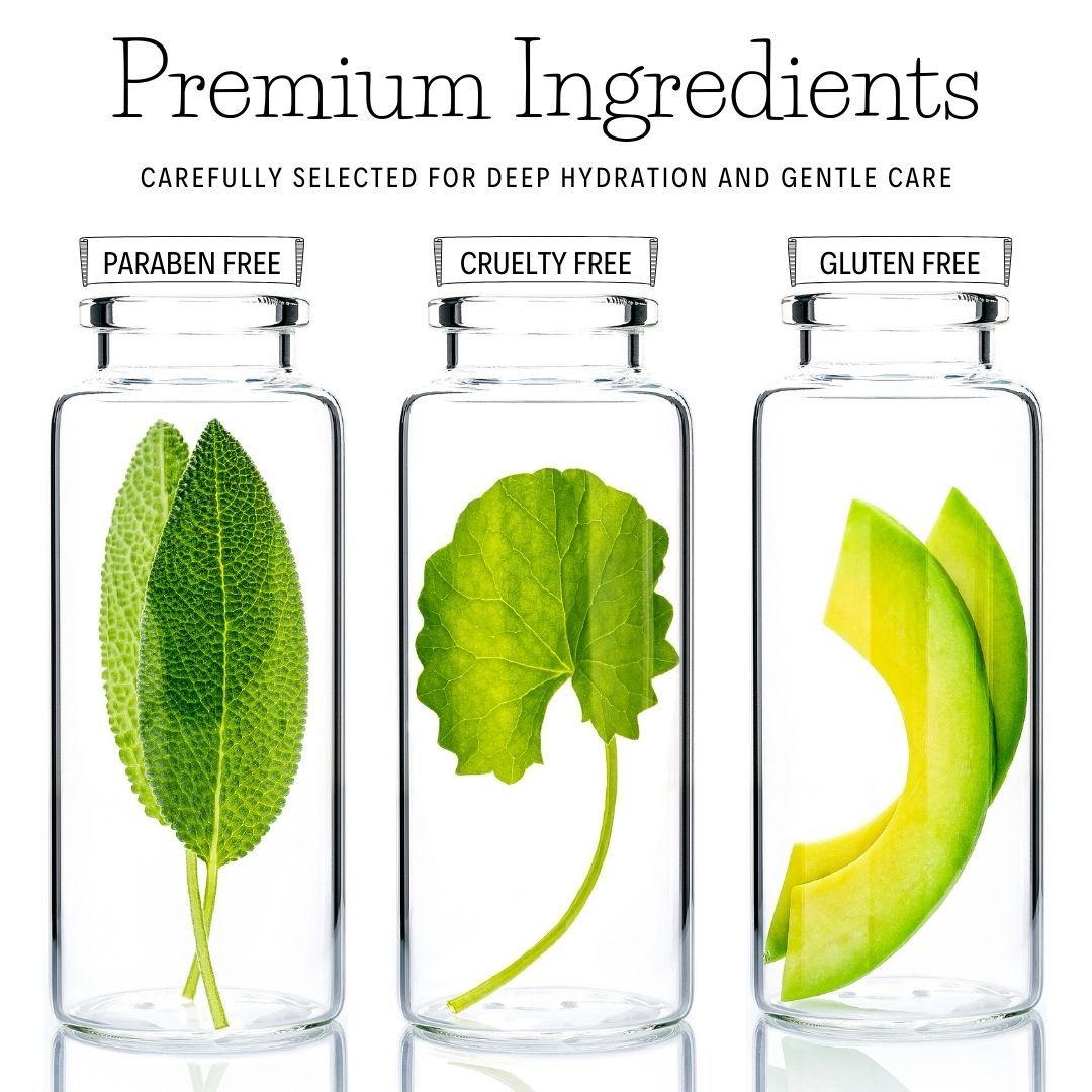 Gluten free olive conditioner bulk with premium paraben free and cruelty free ingredients in clear glass bottles