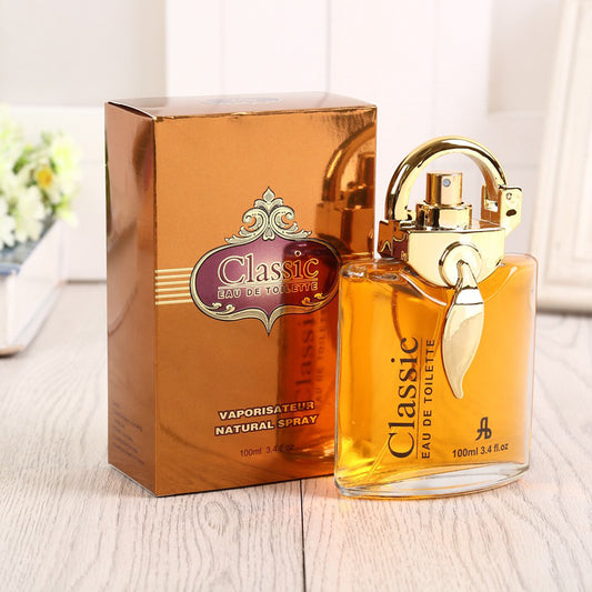 Luxury niche perfume for women Classic Eau De Toilette by LUNIVA CARE USA with gold packaging and long-lasting fragrance