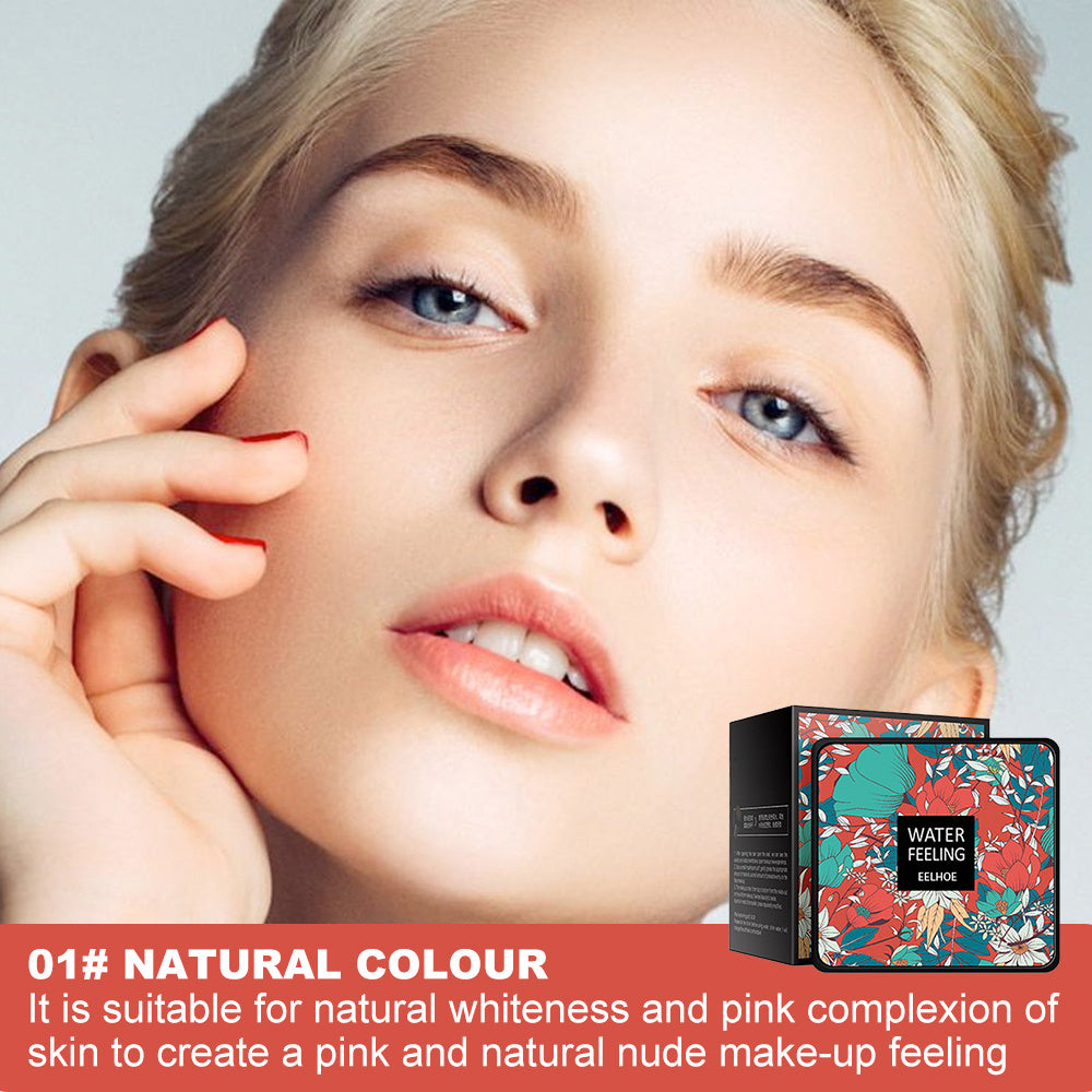 LUNIVA CARE USA hydrating bb cream for dry skin in natural color with pink and nude makeup look
