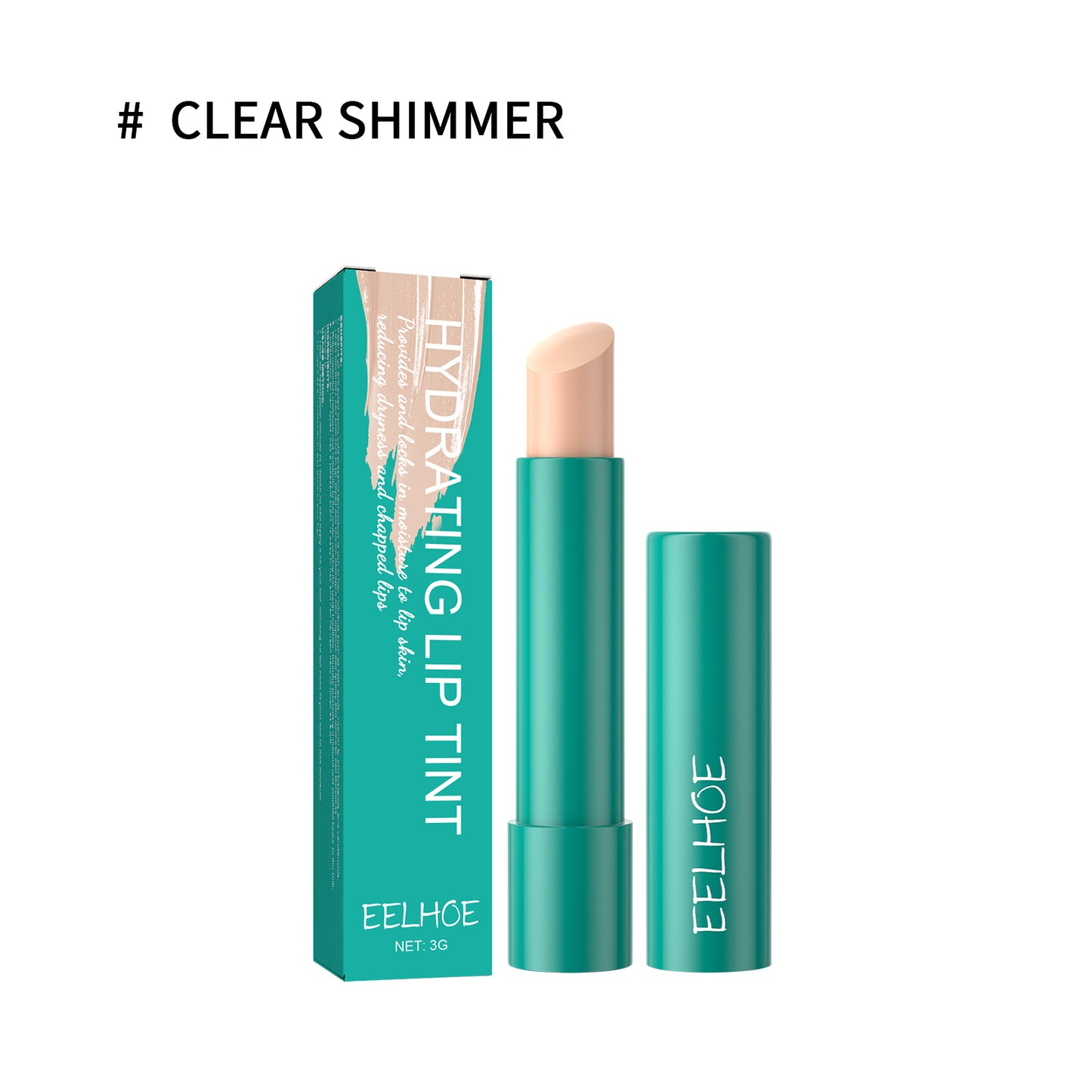 Luniva Care USA hydrating lip tint clear shimmer moisturizing lip gloss reduces lines for smooth lips