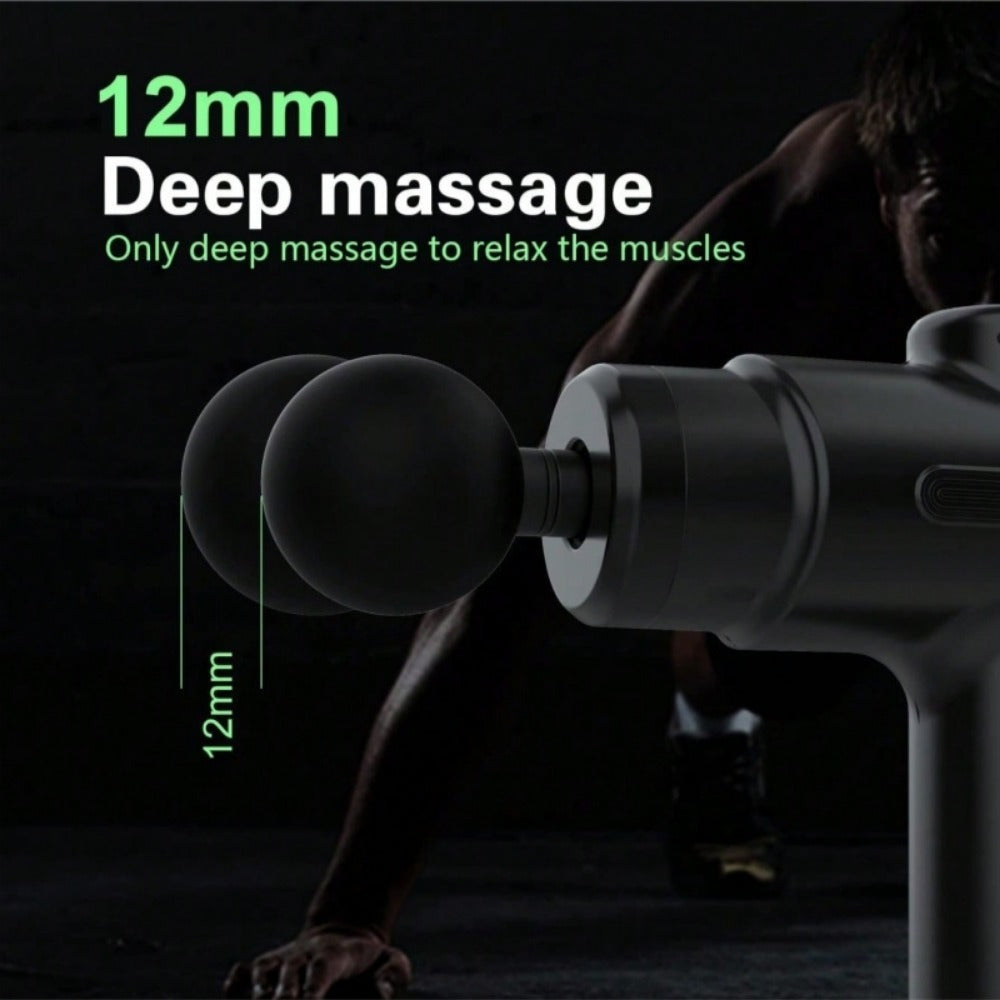 LUNIVA CARE USA deep tissue massage gun with 12mm deep massage for muscle relaxation and recovery