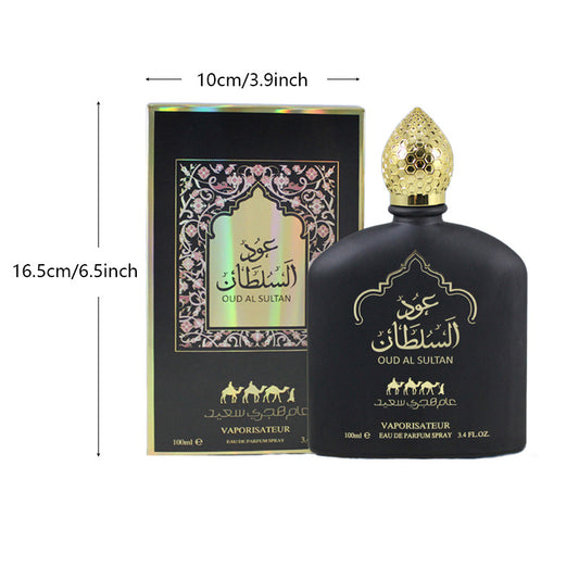 LUNIVA CARE USA Arabic fragrance for daily wear Oud Al Sultan unisex perfume bottle and packaging
