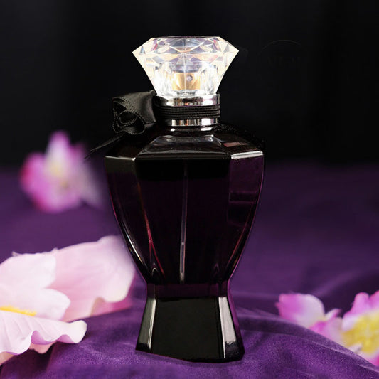 Giftable luxury perfume for her by LUNIVA CARE USA in an elegant dark bottle with crystal cap