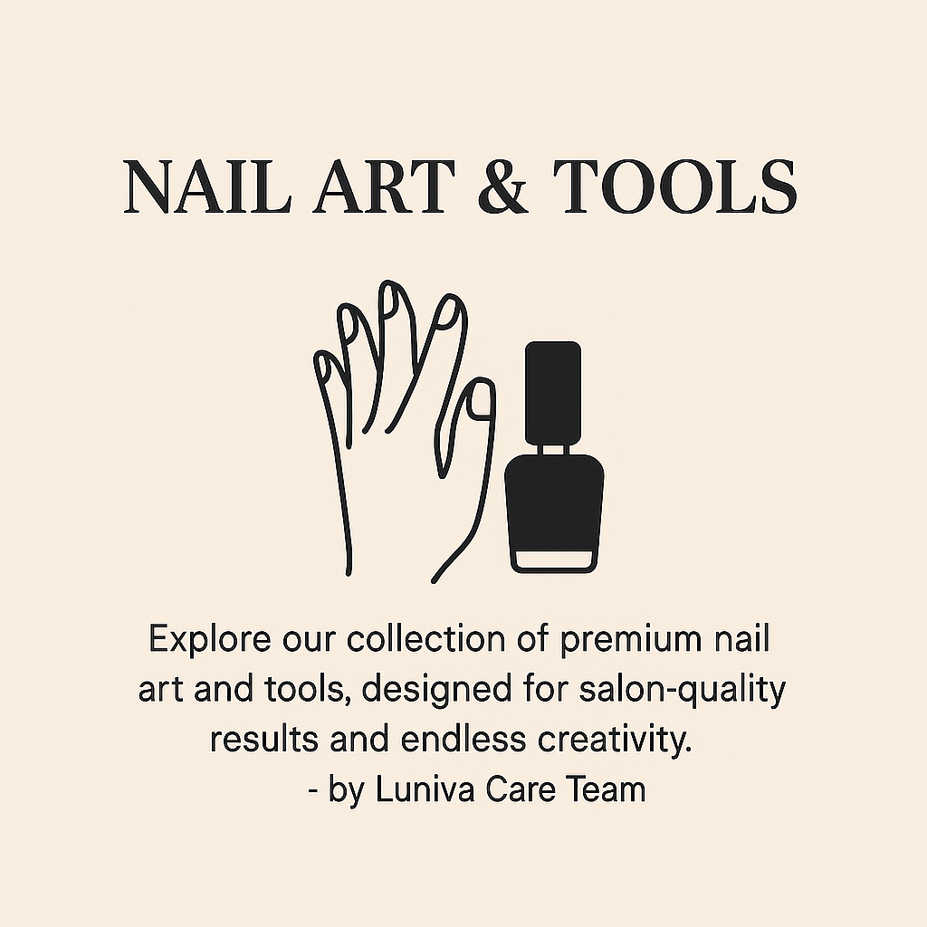 Collection of professional nail art tools including brushes and polish for salon-quality creative nail designs
