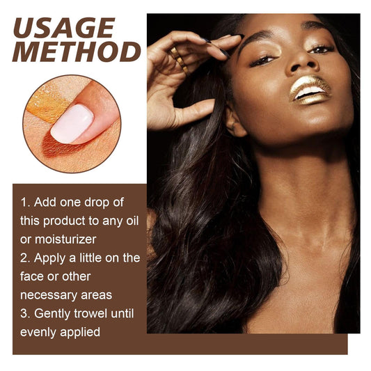 Luniva Care USA self tanning cream for glowing skin usage method with model showing glowing skin