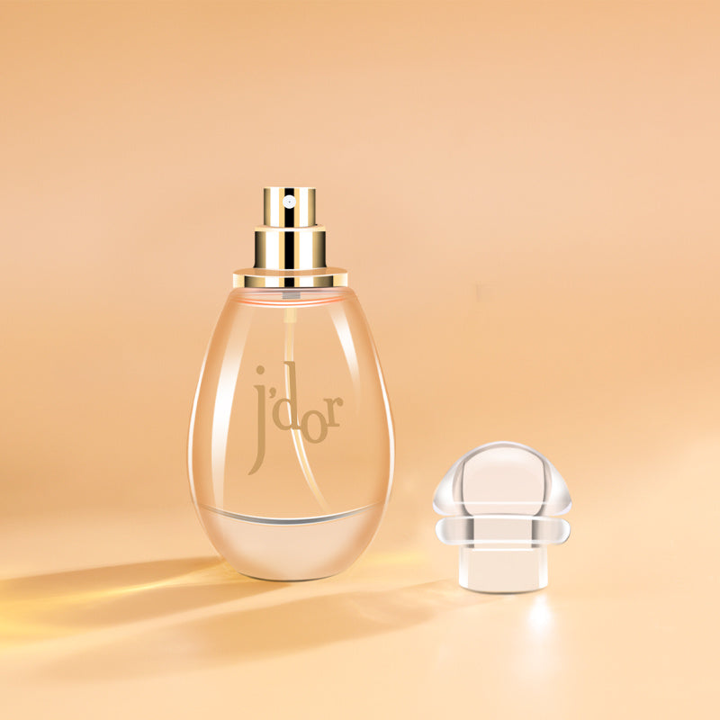 LUNIVA CARE USA natural fragrance bottle labeled jdor best gentle perfume for sensitive skin