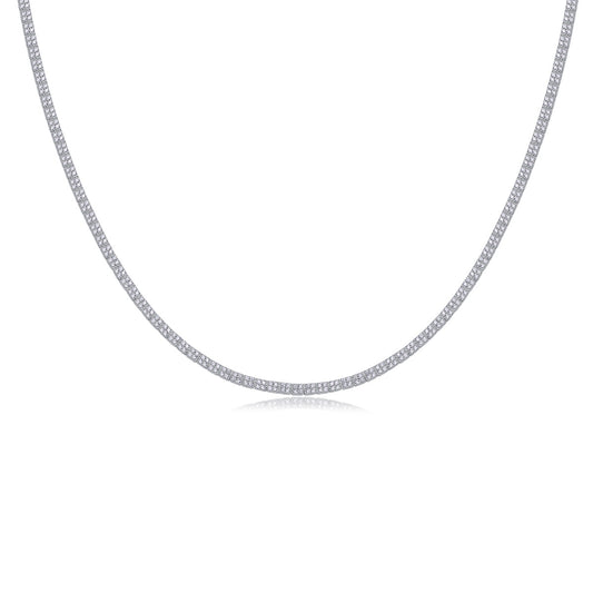 LUNIVA CARE USA luxury S925 moissanite jewelry for women with elegant silver necklace chain