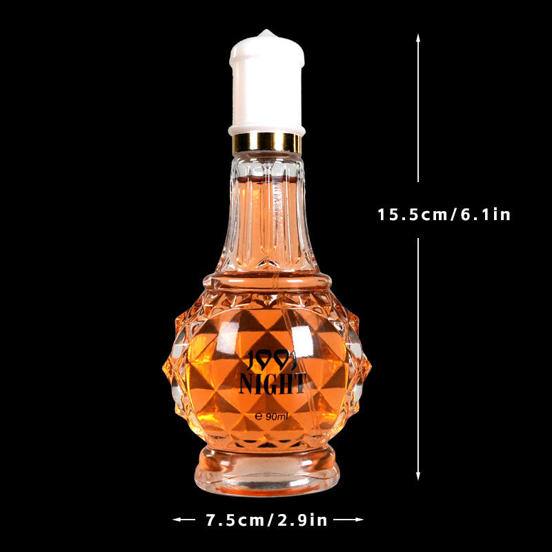 Luniva Care USA 1991 Night luxury self-care perfume for women in a faceted glass bottle