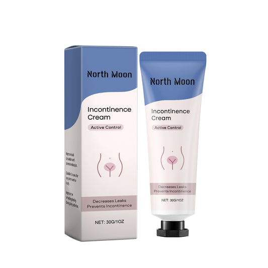 North Moon incontinence cream by LUNIVA CARE USA gentle hydrating body lotion for leak control