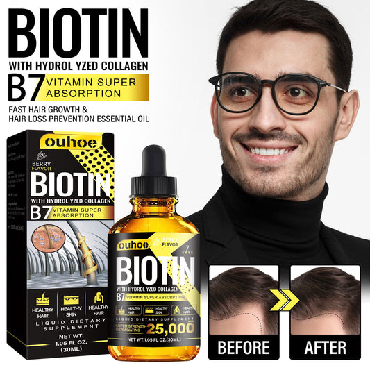 Luniva Care USA best collagen supplement for hair loss with biotin and vitamin B7 for fast hair growth