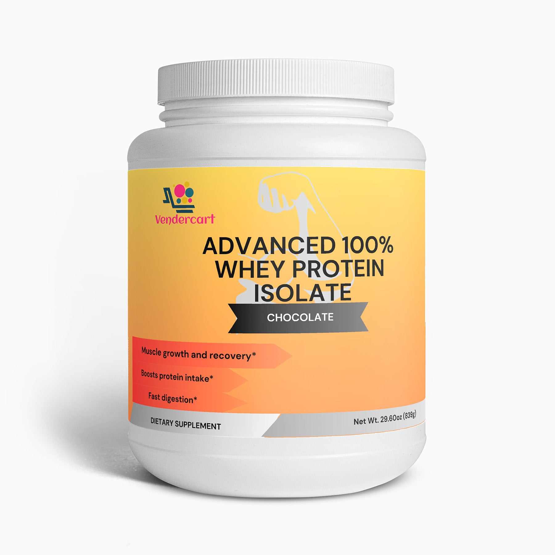 LUNIVA CARE USA Advanced 100% Whey Protein Isolate Chocolate flavor for whey protein for lean muscle recovery