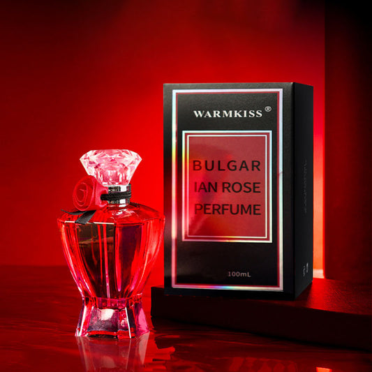 Luniva Care USA giftable luxury perfume for her with red floral scent in elegant bottle and box